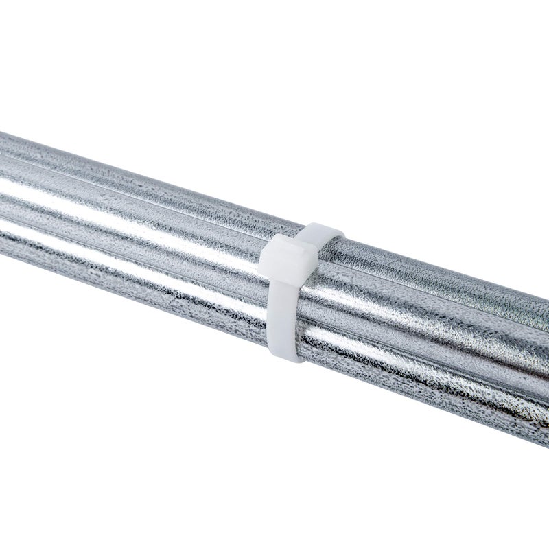 Gardner Bender 46-424 Heavy-Duty Cable Tie, 24 inch, 180 lb, Electrical Wire and Cord Management, Nylon Zip Tie, 50 Pk, Natural White - Image 4
